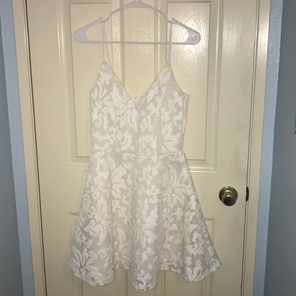 White Charlotte Russe Dress